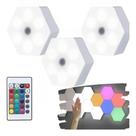 Kit Lâmpadas Spot LED RGBW 3 PÇS N245064-9 - Quanhe Kit Lâmpadas Spot LED RGBW 3 PÇS N245064-9 - Quanhe