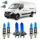 Kit Lampadas Super Branca 8500k Master 2013 A 2016 + Led T10 Kit Lampadas Super Branca 8500k Master 2013 A 2016 + Led T10
