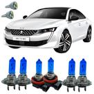 Kit Lampadas Super Branca 8500k Peugeot 508 Todos + Led T10 Kit Lampadas Super Branca 8500k Peugeot 508 Todos + Led T10