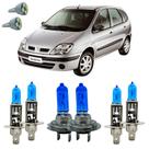 Kit Lampadas Super Branca 8500k Scenic 2002 A 2011 + Led T10