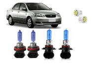 Kit Lampadas Super Branca Corolla 2003 2004 2005 2006 2007