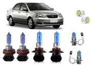 Kit Lampadas Super Branca Corolla 2003 2004 2005 2006 2007