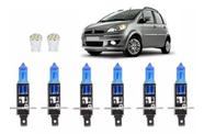 Kit Lampadas Super Branca Fiat Idea Attractive 2006 Até 2014