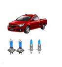 Kit Lâmpadas Super Branca H7 H1 Farol Alto Baixo Montana Kit Lâmpadas Super Branca H7 H1 Farol Alto Baixo Montana