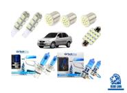 Kit Lâmpadas Super Branca Led Corsa Wind Classic Sedan