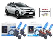 Kit Lampadas Super Branca para Farol Alto e Baixo HB3 e H11 para Toyota RAV 4 ano 2004 em Diante Kit Lampadas Super Branca para Farol Alto e Baixo HB3 e H11 para Toyota RAV 4 ano 2004 em Diante