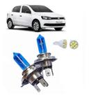 Kit Lampadas Super Brancas Gol g5 Foco Simples Efeito Xenon