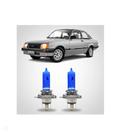 Kit Lâmpadas Super Brancas H4 Farol Alto E Baixo Chevette 73/93