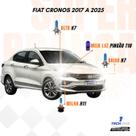 Kit Lâmpadas Super Brancas TechOne Fiat Cronos 2017 a 2025 com Brinde