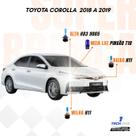 Kit Lâmpadas Super Brancas TechOne Toyota Corolla 2018 a 2019 com Brinde Kit Lâmpadas Super Brancas TechOne Toyota Corolla 2018 a 2019 com Brinde