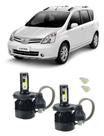 Kit Lampadas Super Led Farol Alto E Baixo H4 Nissan Livina