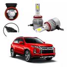 Kit lâmpadas super led farol baixo mitsubishi asx 2020