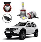 Kit Lâmpadas Super Led Farol Milha Duster 2015 2016 2017 Kit Lâmpadas Super Led Farol Milha Duster 2015 2016 2017