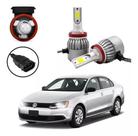 Kit lâmpadas super led farol milha jetta 2020 2021