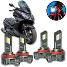 Kit Lampadas Super Led Farol Moto Kymco Downtown 300i 6500k 12v S14XH11 H11