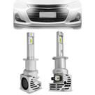 Kit Lâmpadas Super LED H1 6000k 18000lm Chip Zes Canbus 35w