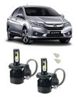 Kit Lampadas Super Led H4 Farol Alto E Baixo Honda City 09 A 14 Kit Lampadas Super Led H4 Farol Alto E Baixo Honda City 09 A 14