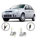 Kit Lâmpadas Super Led V10 H1/h7 Para Ford Fiesta 2007-2010
