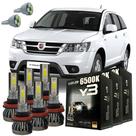 Kit Lâmpadas Super Led Y3 Fiat Freemont 2010 A 2016 + T10