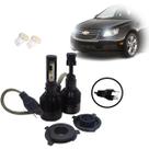 Kit Lâmpadas Tech One 8000k Farol Alto e Baixo Cruze 2011 2012 2013 2014 2015 2016