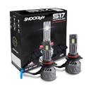 Kit Lâmpadas Ultra LED HB3 S17 Nano 6000k 5500 Lumens 55w CanBus