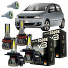 Kit Lâmpadas Ultra Led VW Fox Alto Baixo Milha Pingo T10 Led Kit Lâmpadas Ultra Led VW Fox Alto Baixo Milha Pingo T10 Led