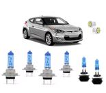 kit Lâmpadas Veloster 2011 2012 2013 Efeito Xenon Branco