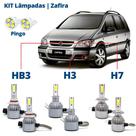 Kit Lâmpadas Zafira Todos os Anos Super Led C6 6000k 7200 Lumens Branca