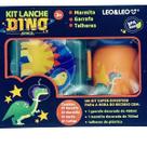 Kit Lanche Dino Garrafa Plástica 500ml + Marmita 700ml - Leo&Leo Kit Lanche Dino Garrafa Plástica 500ml + Marmita 700ml - Leo&Leo