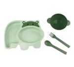 Kit lanche infantil 4 pçs