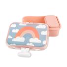 Kit Lanche Marmita Pote Infantil Escolar Lancheira Crianças
