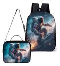 Kit Lancheira Termica E Mochila Escolar Estampa Astronauta Kit Lancheira Termica E Mochila Escolar Estampa Astronauta