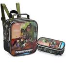 Kit Lancheira Térmico e Estojo Escolar Infantil Gamecreft Kit Lancheira Térmico e Estojo Escolar Infantil Gamecreft