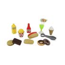 Kit Lanchinho, Guloseimas e Comindinha Brinquedo Infantil - BBR Toys