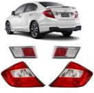 Kit Lanterna Civic 2012 2013 2014 2015 2016 Canto + Mala