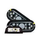 Kit Lanterna De Led + Placa Carretinha Carreta Reboque Jet-Ski 12V HOMOLOGADA