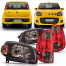 Kit Lanterna e Farol Uno 2010 2011 2012 2013 2014 15 M.Negra