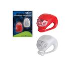 Kit Lanterna Traseira + Farol Dianteiro Led Silicone Pedal