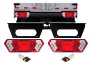Kit Lanterna Traseira Guerra Asx BIVOLT COM SUPORTE ACOMPANHA CHICOTE