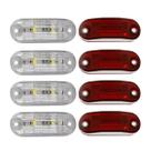 Kit Lanterna Vigia Van Bau Caminhão Led Bivolt CR/VM 8 un