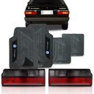 Kit Lanterna Voyage 1991 A 1995 Fume + Jogo Tapete Pvc
