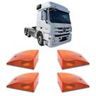 Kit Lanternas Seta Lateral Compatível Mercedes Actros