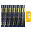 Kit Lápis de Carpinteiro 12 Unidades IRWIN + Apontador para Lápis de Carpinteiro VONDER Kit Lápis de Carpinteiro 12 Unidades IRWIN + Apontador para Lápis de Carpinteiro VONDER