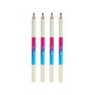 KIT Lápis de Cor de Madeira Jumbo Rainbow Sextavado BRW