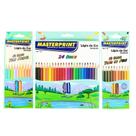 Kit Lápis de Cor Sextavado 44 Cores - Masterprint