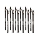 * Kit Lapis Olhos Preto + Apontador (12 un.) - Safira