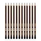 Kit Lápis Preto 6B Black Peps Triangular Ergonômico (4 - 8 ou 12) Unidades à Escolher - Maped Papelaria Escrita