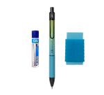 Kit Lapiseira Move 0.7 Verde/Azul+Grafite+ Borracha Neon AZ Kit Lapiseira Move 0.7 Verde/Azul+Grafite+ Borracha Neon AZ