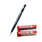 Kit Lapiseira para Desenho Trident Pro-Line 24 Grafite 07 HB 2B