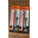Kit Lapiseira Técnica OEM Jocar Office 0.7mm com Tubo 12 Grafites Hexagonais Rosa